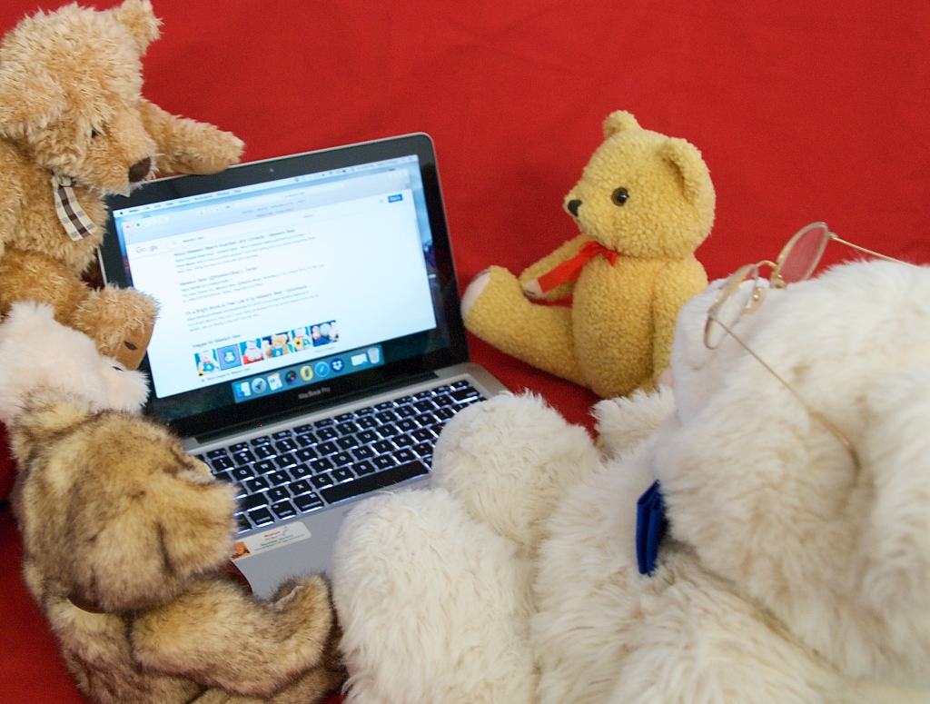 Mawson Bear is the top hit on search engines for himself.