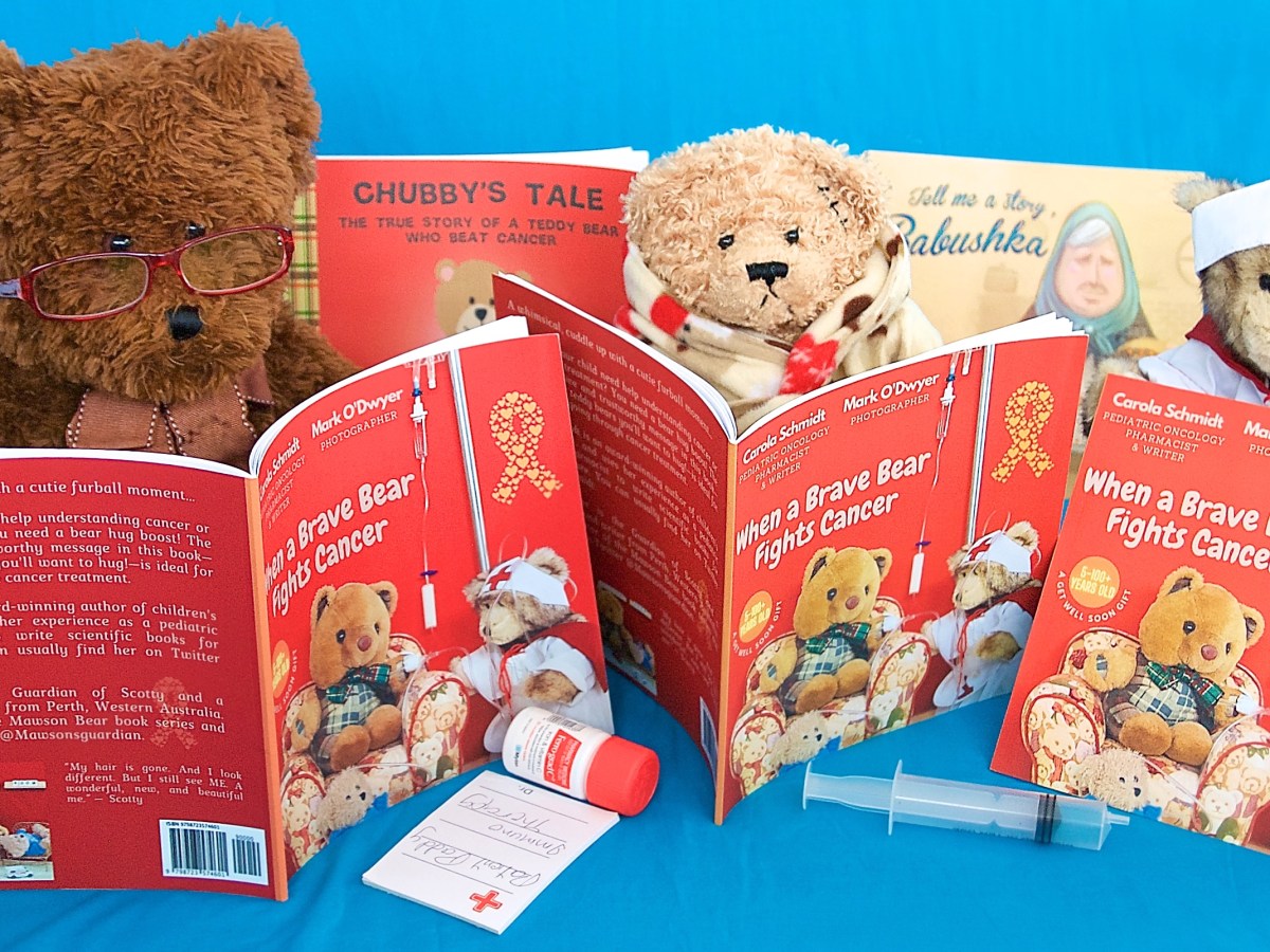 Book Review: When a Brave Bear Fights Cancer by Carola Schmidt, A little book tackling a big, serious&nbsp;subject